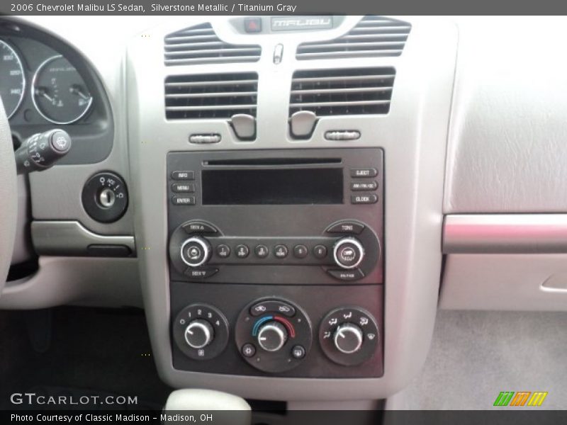 Silverstone Metallic / Titanium Gray 2006 Chevrolet Malibu LS Sedan
