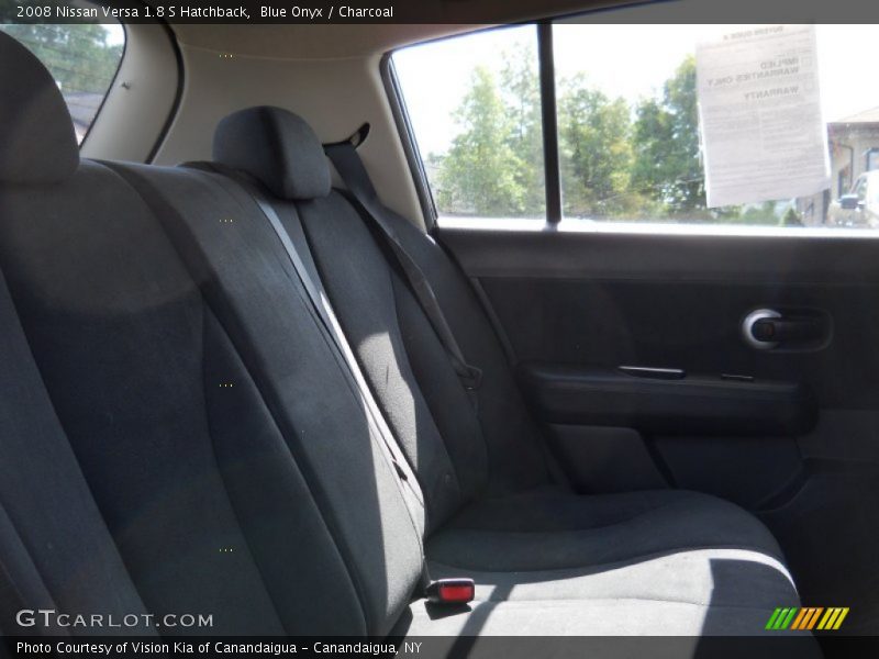 Blue Onyx / Charcoal 2008 Nissan Versa 1.8 S Hatchback