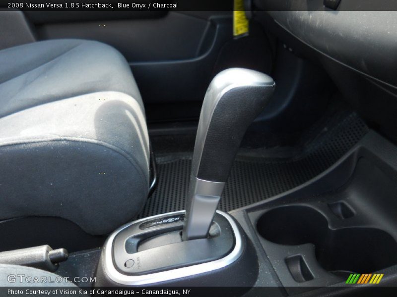 Blue Onyx / Charcoal 2008 Nissan Versa 1.8 S Hatchback