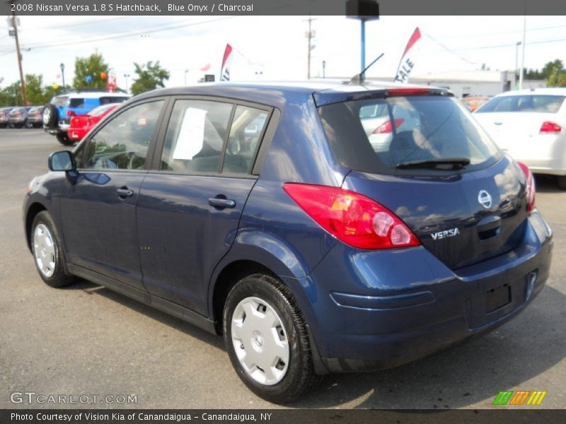 Blue Onyx / Charcoal 2008 Nissan Versa 1.8 S Hatchback