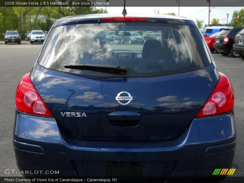 Blue Onyx / Charcoal 2008 Nissan Versa 1.8 S Hatchback