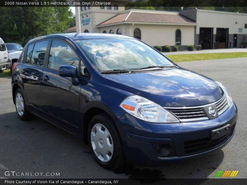 Blue Onyx / Charcoal 2008 Nissan Versa 1.8 S Hatchback