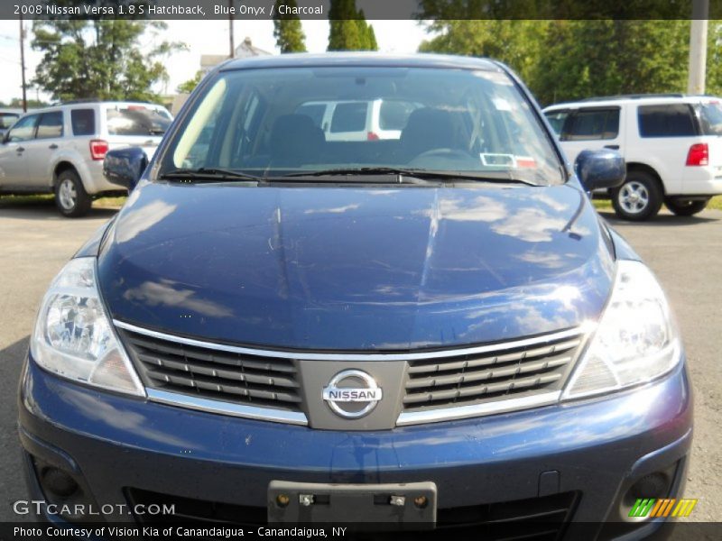Blue Onyx / Charcoal 2008 Nissan Versa 1.8 S Hatchback