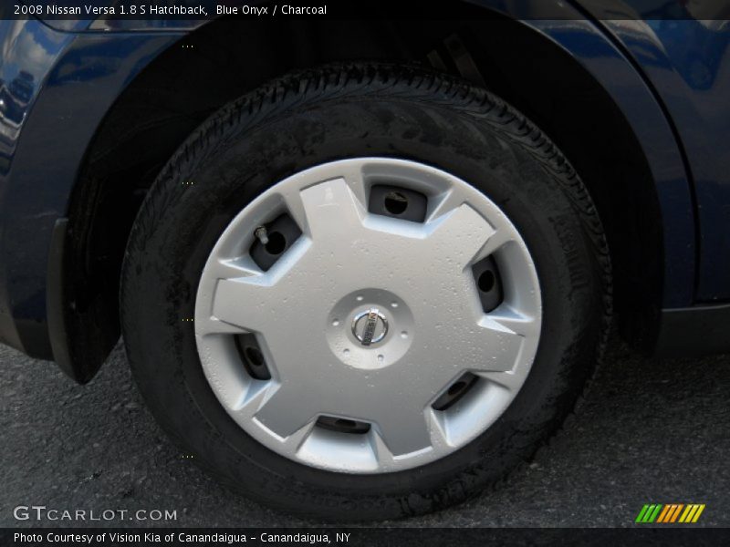 Blue Onyx / Charcoal 2008 Nissan Versa 1.8 S Hatchback