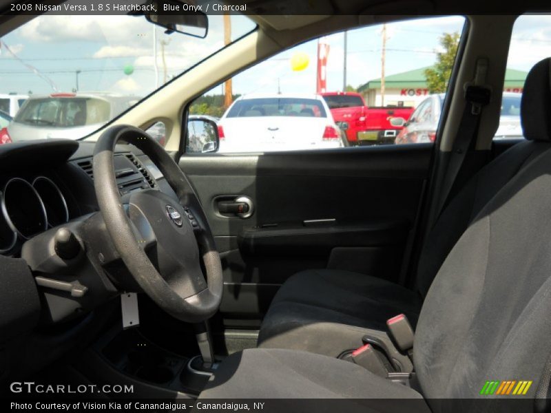 Blue Onyx / Charcoal 2008 Nissan Versa 1.8 S Hatchback