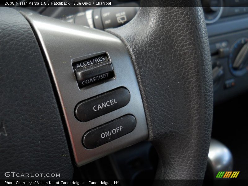 Blue Onyx / Charcoal 2008 Nissan Versa 1.8 S Hatchback