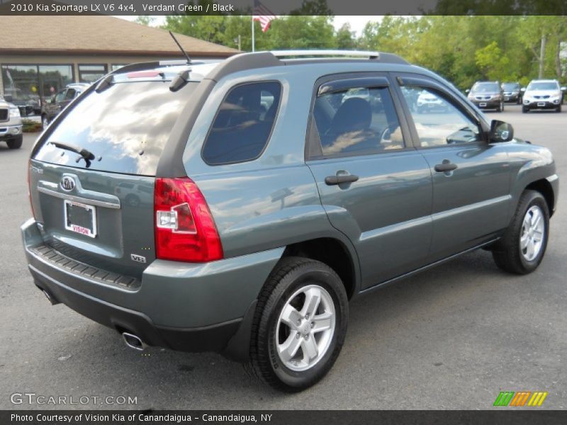 Verdant Green / Black 2010 Kia Sportage LX V6 4x4