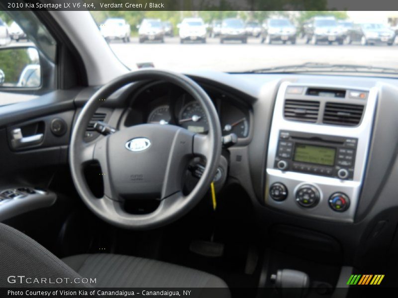 Verdant Green / Black 2010 Kia Sportage LX V6 4x4