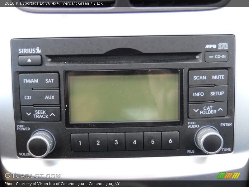 Verdant Green / Black 2010 Kia Sportage LX V6 4x4