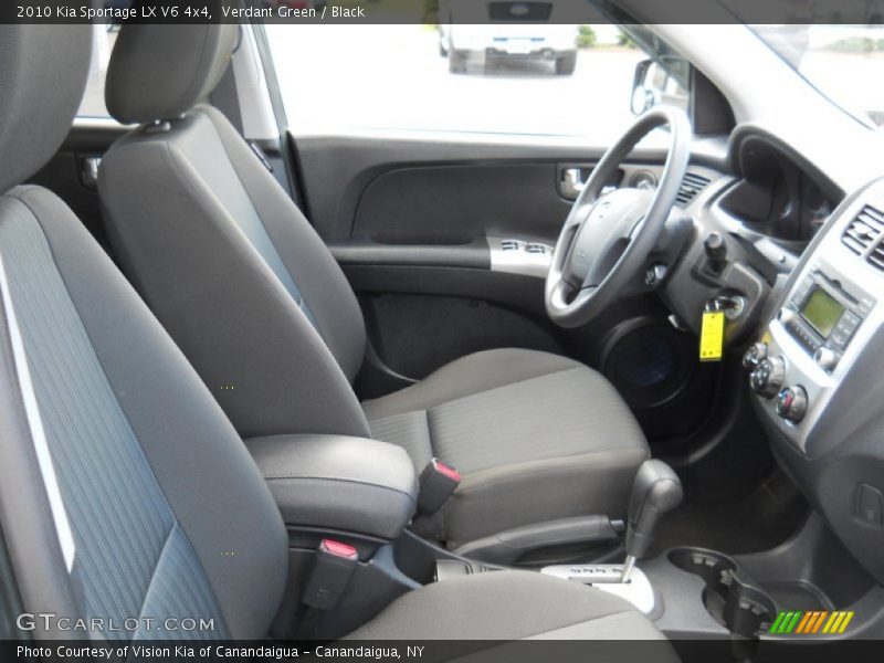 Verdant Green / Black 2010 Kia Sportage LX V6 4x4