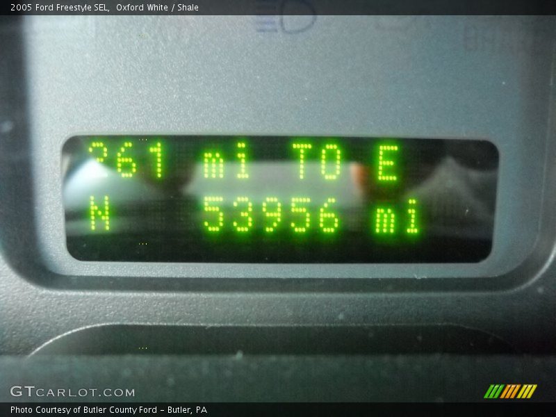 Oxford White / Shale 2005 Ford Freestyle SEL