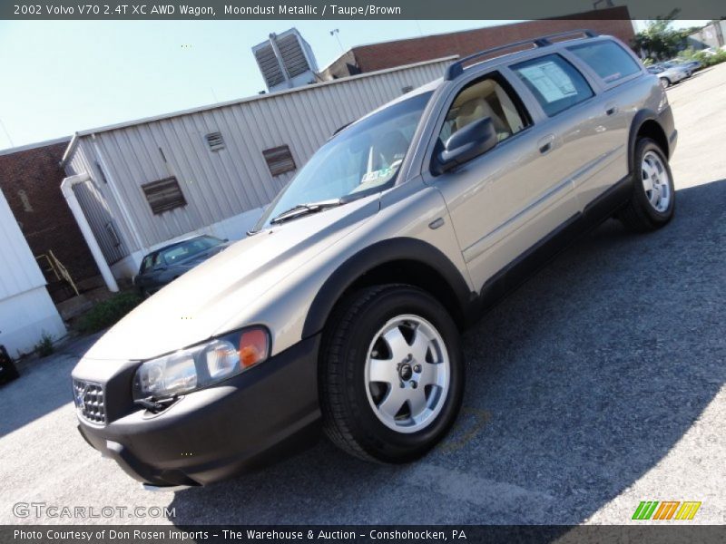 Moondust Metallic / Taupe/Brown 2002 Volvo V70 2.4T XC AWD Wagon