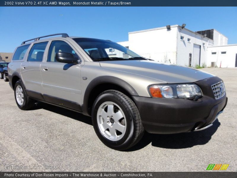 Moondust Metallic / Taupe/Brown 2002 Volvo V70 2.4T XC AWD Wagon