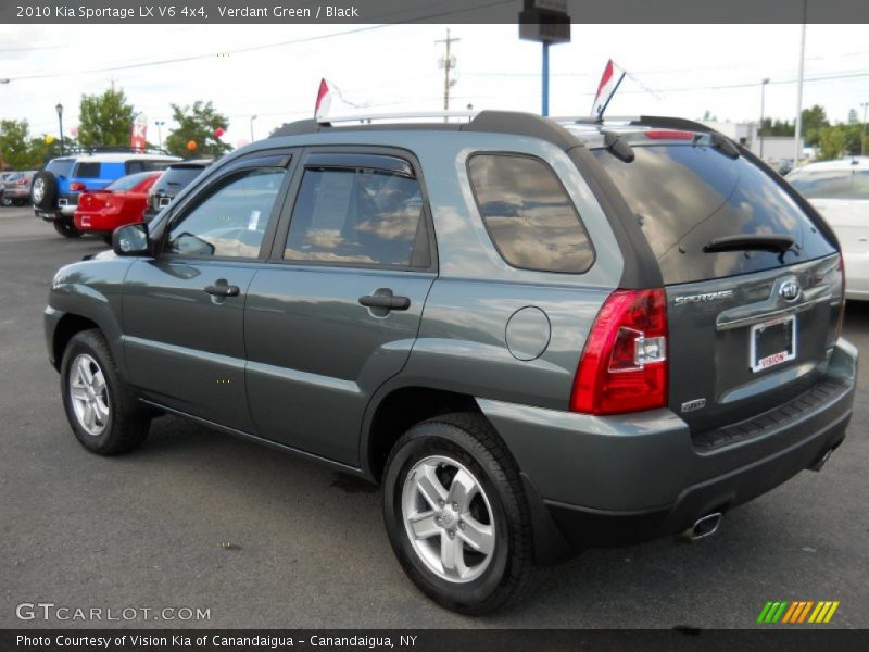 Verdant Green / Black 2010 Kia Sportage LX V6 4x4