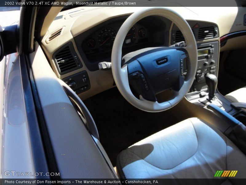 Moondust Metallic / Taupe/Brown 2002 Volvo V70 2.4T XC AWD Wagon