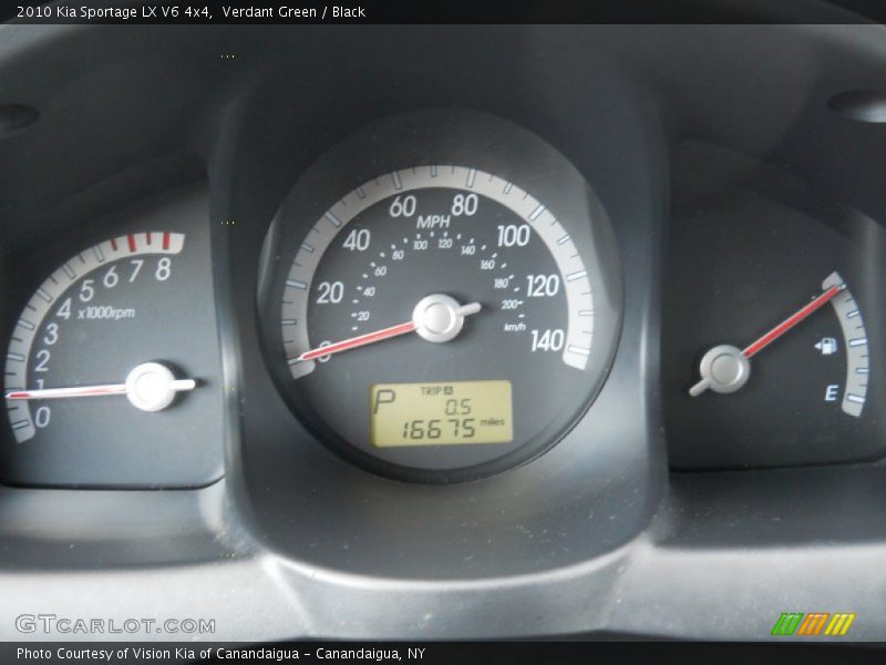 Verdant Green / Black 2010 Kia Sportage LX V6 4x4
