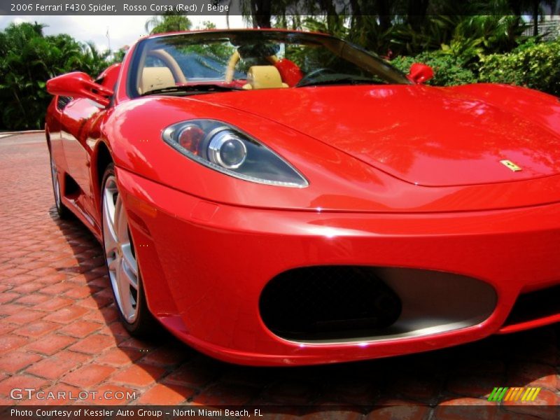 Rosso Corsa (Red) / Beige 2006 Ferrari F430 Spider