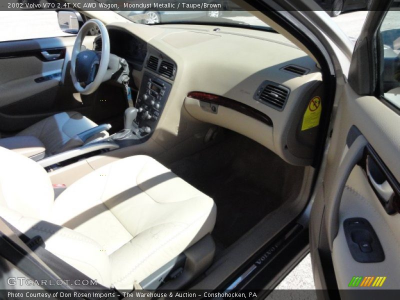 Moondust Metallic / Taupe/Brown 2002 Volvo V70 2.4T XC AWD Wagon