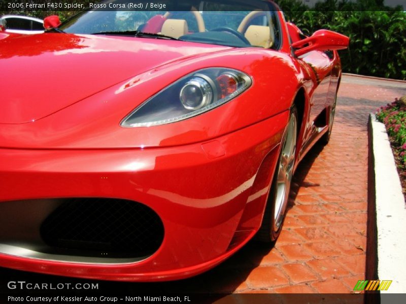 Rosso Corsa (Red) / Beige 2006 Ferrari F430 Spider