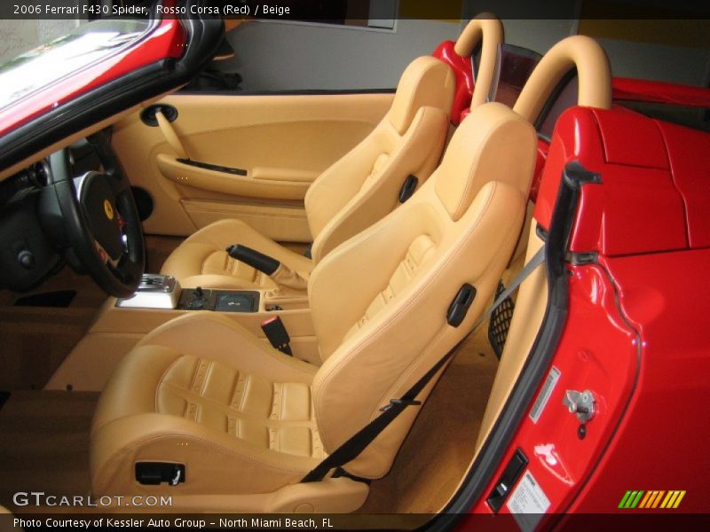  2006 F430 Spider Beige Interior
