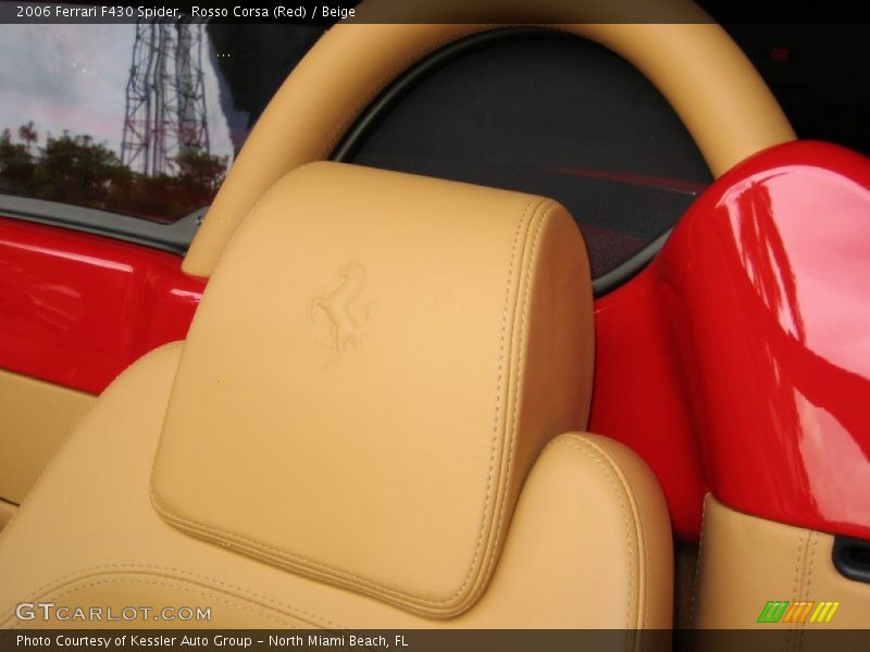Rosso Corsa (Red) / Beige 2006 Ferrari F430 Spider