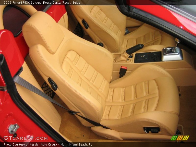  2006 F430 Spider Beige Interior