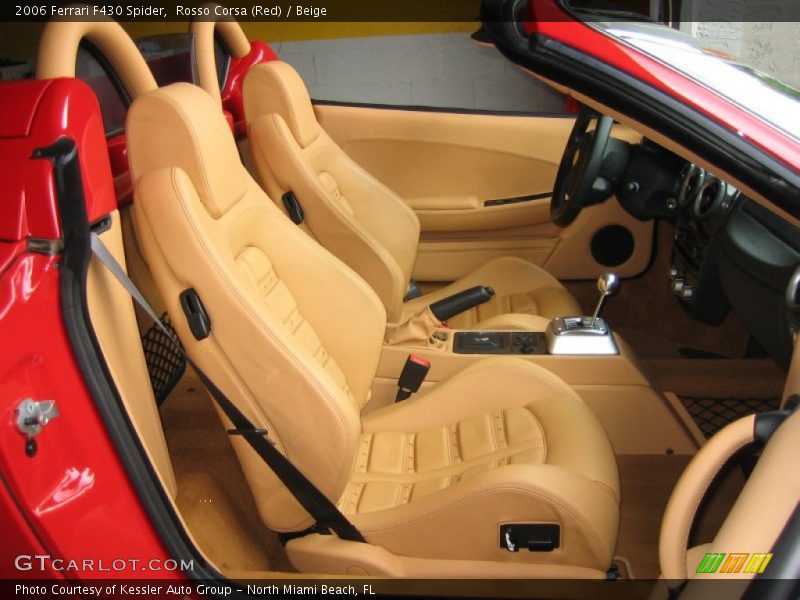  2006 F430 Spider Beige Interior