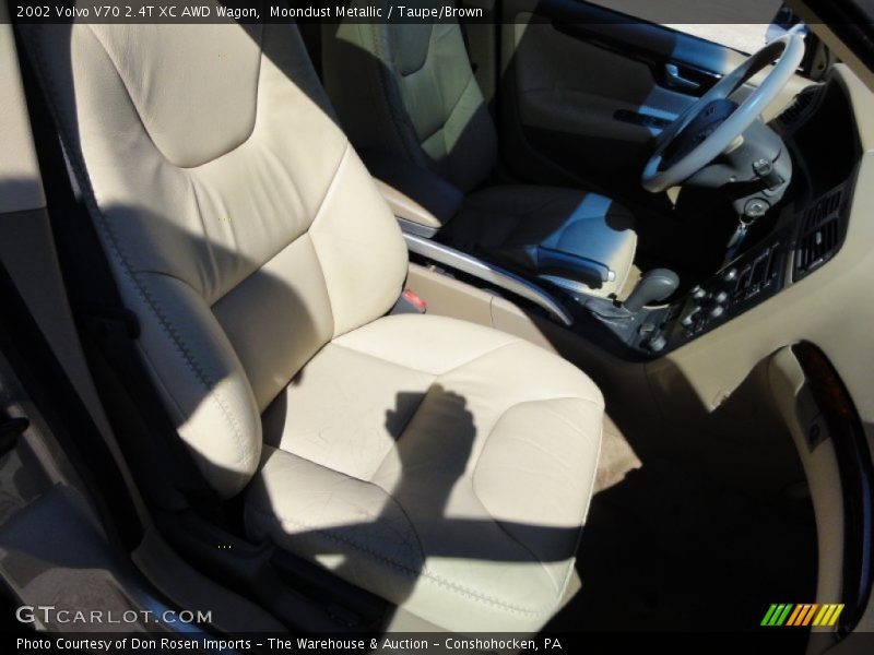 Moondust Metallic / Taupe/Brown 2002 Volvo V70 2.4T XC AWD Wagon