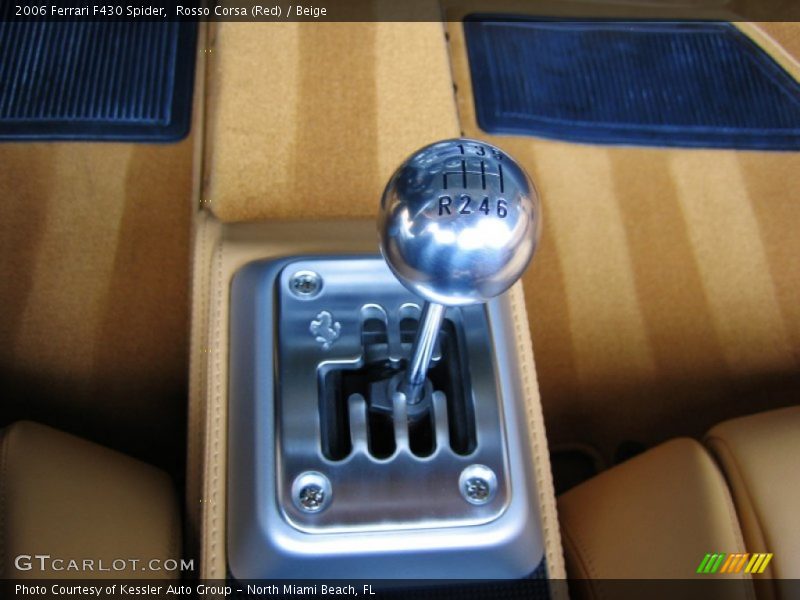  2006 F430 Spider 6 Speed Manual Shifter