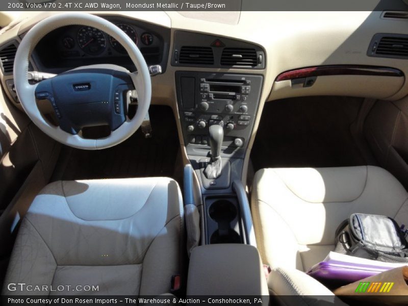 Moondust Metallic / Taupe/Brown 2002 Volvo V70 2.4T XC AWD Wagon