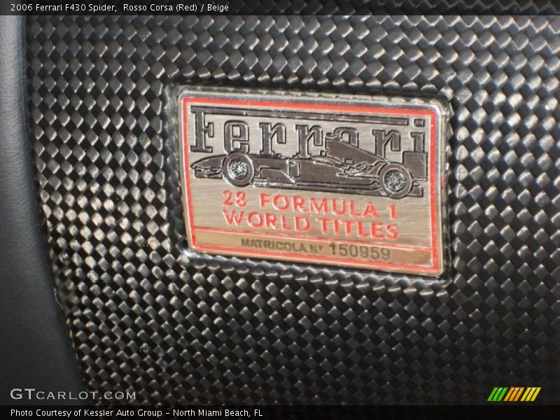  2006 F430 Spider Logo