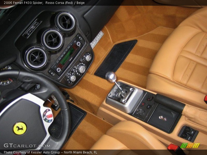  2006 F430 Spider Beige Interior