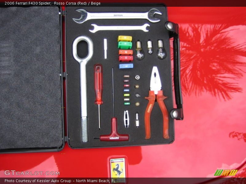 Tool Kit of 2006 F430 Spider