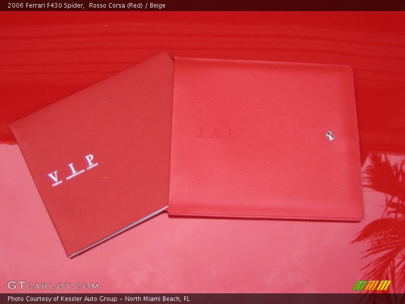 Rosso Corsa (Red) / Beige 2006 Ferrari F430 Spider