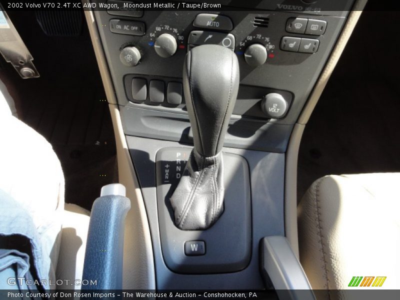 Moondust Metallic / Taupe/Brown 2002 Volvo V70 2.4T XC AWD Wagon
