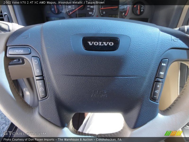 Moondust Metallic / Taupe/Brown 2002 Volvo V70 2.4T XC AWD Wagon