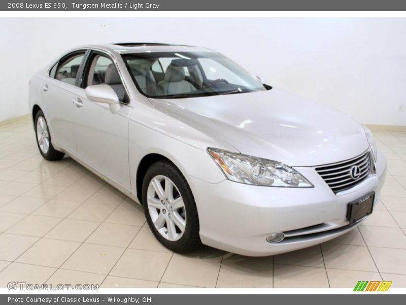 Tungsten Metallic / Light Gray 2008 Lexus ES 350