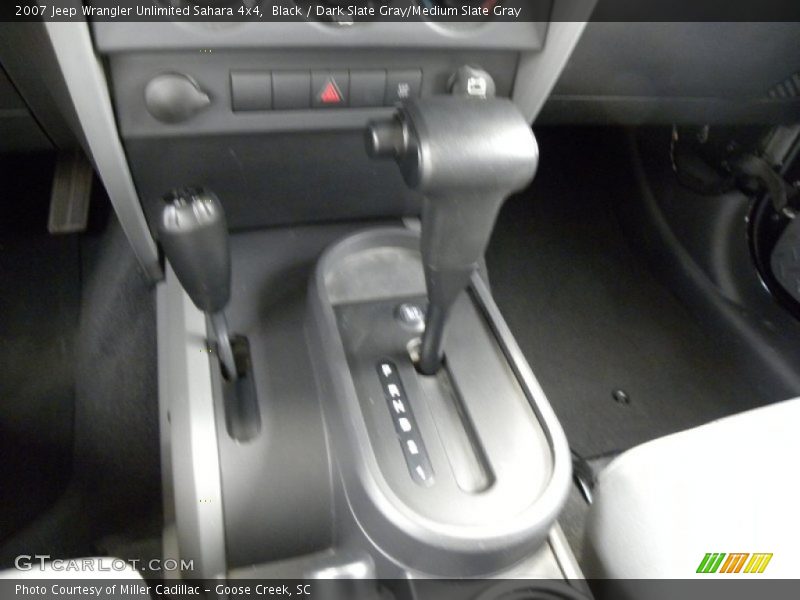 Black / Dark Slate Gray/Medium Slate Gray 2007 Jeep Wrangler Unlimited Sahara 4x4