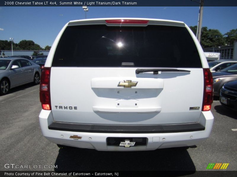Summit White / Light Titanium/Dark Titanium 2008 Chevrolet Tahoe LT 4x4