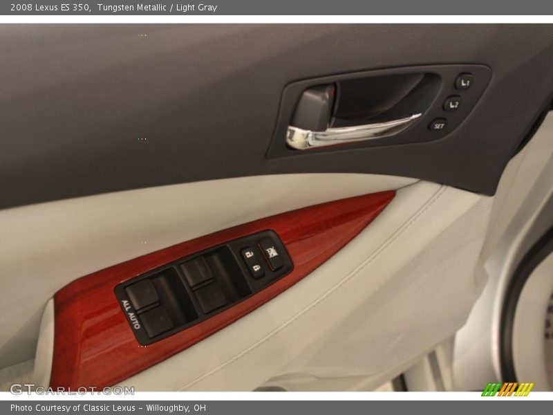 Tungsten Metallic / Light Gray 2008 Lexus ES 350