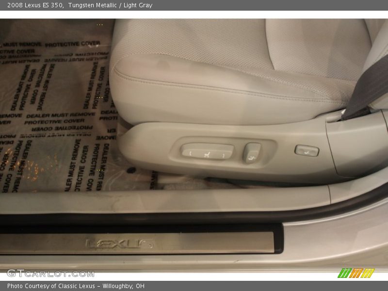 Tungsten Metallic / Light Gray 2008 Lexus ES 350