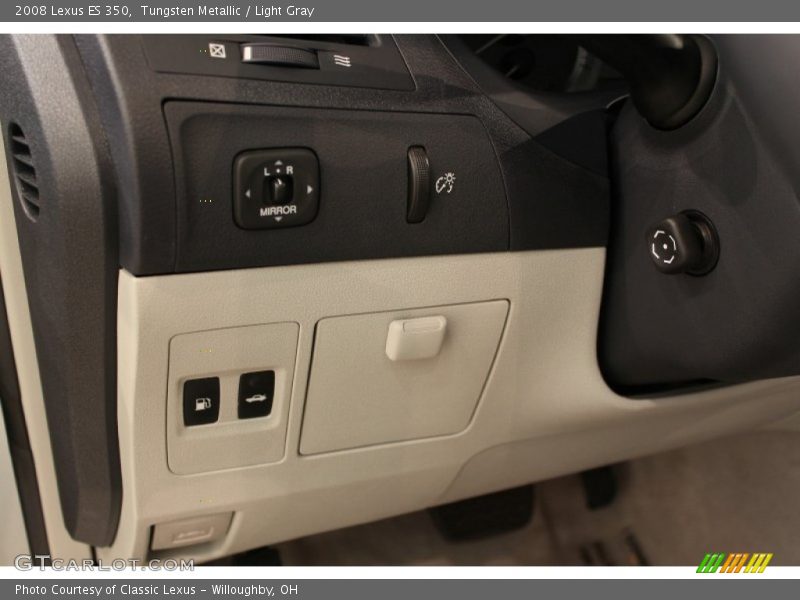 Tungsten Metallic / Light Gray 2008 Lexus ES 350