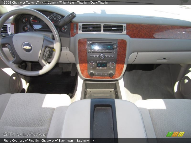Summit White / Light Titanium/Dark Titanium 2008 Chevrolet Tahoe LT 4x4