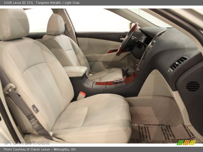 Tungsten Metallic / Light Gray 2008 Lexus ES 350
