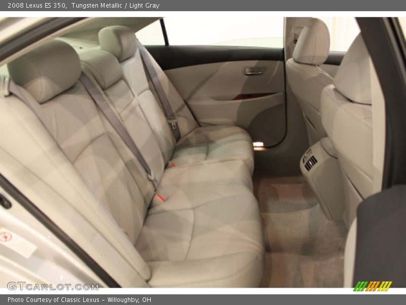 Tungsten Metallic / Light Gray 2008 Lexus ES 350