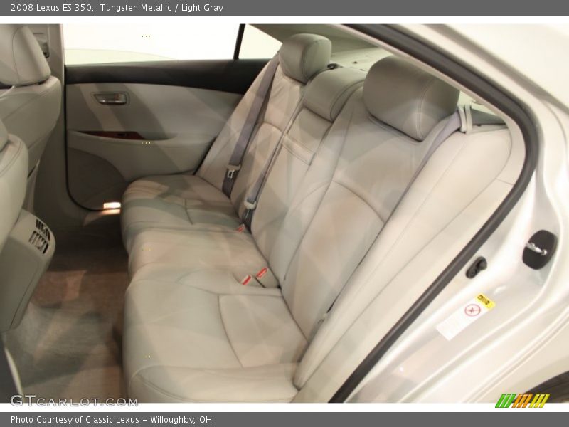 Tungsten Metallic / Light Gray 2008 Lexus ES 350