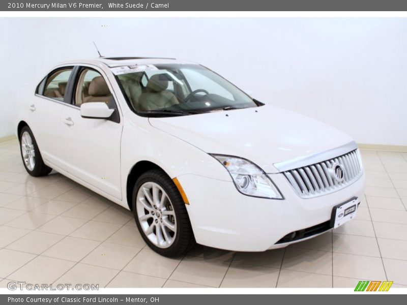 White Suede / Camel 2010 Mercury Milan V6 Premier