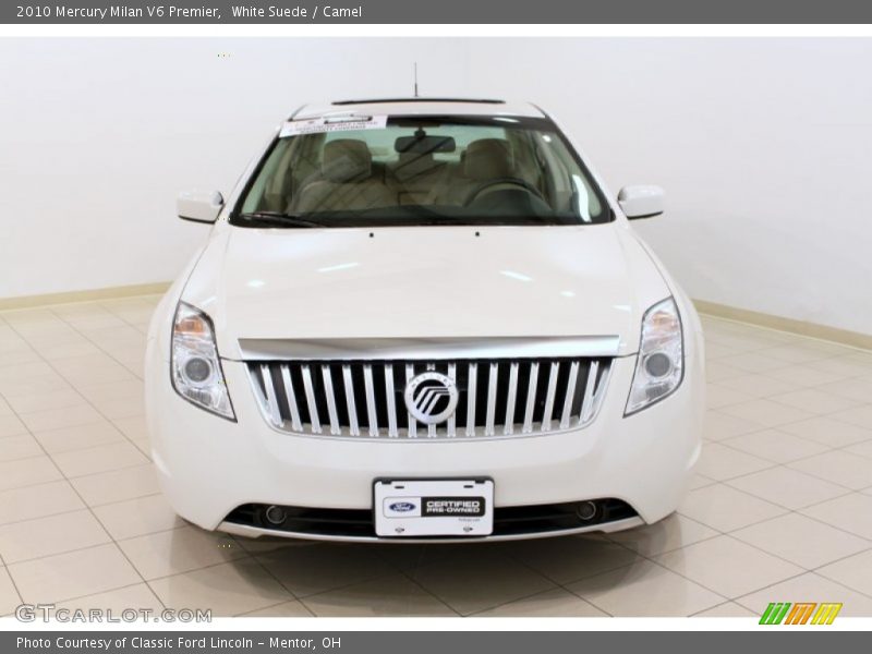 White Suede / Camel 2010 Mercury Milan V6 Premier