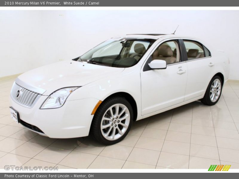 White Suede / Camel 2010 Mercury Milan V6 Premier