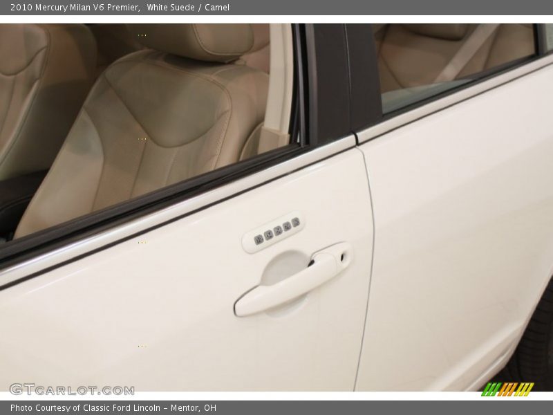 White Suede / Camel 2010 Mercury Milan V6 Premier